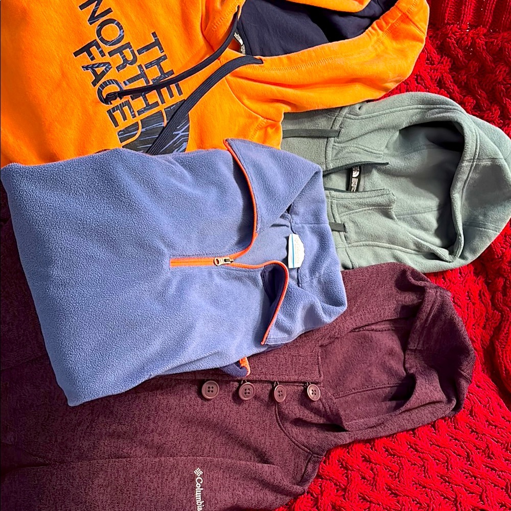 Various Sweaters- Columbia & The North Face